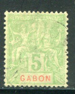 GABON- Y&T N°19- Oblitéré - Oblitérés