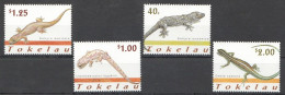 Ft302 2001 Tokelau Reptiles Lizards Fauna #298-01 1Set Mnh - Other & Unclassified