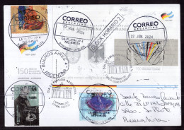 Argentina - 2023 - Letter - Tango - Acordeon - Fisarmonica - Modern Stamps - Diverse Stamps - Cartas & Documentos