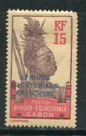 GABON- Y&T N°94- Neuf Avec Charnière * - Unused Stamps