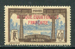 GABON- Y&T N°100- Neuf Avec Charnière * - Unused Stamps