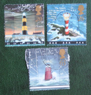 READ Lighthouse Leuchtturm Phare Mi 1742-1743 1746 1998 Used Gebruikt Oblitere ENGLAND GRANDE-BRETAGNE GB GREAT BRITAIN - Used Stamps