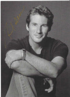 Richard GERE - Rare Photo Signée Par Richard Gere - Acteurs & Comédiens