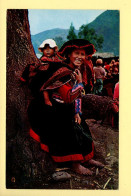 Pérou : Cuzco – Native Girl From Pisac (animée) CPSM (voir Scan Recto/verso) - Perú