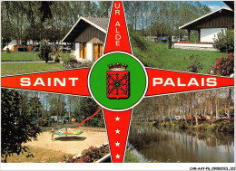 CAR-AAYP6-64-0436 - ST-PALAIS - Le Camping Municipal - UR ALDE - Sur Les Bords De La Bidouze - Saint Palais