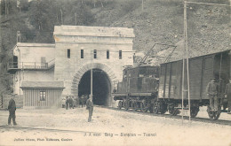 SUISSE   BRIGUE  SIMPLON Le Tunnel - Brigue-Glis 