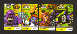 Indosat, Marvel Superhero Heroes, Puzzle RRR Used - Indonesia