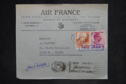 ROUMANIE - Enveloppe Air France De Bucarest Pour Paris En  1936 - L 153787 - Covers & Documents