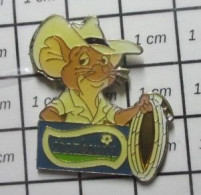 513i Pin's Pins / Beau Et Rare / DISNEY / PERSONNAGE DESSIN ANIME FIEVEL PRODUITS LAITIERS CHAMBOURCY - Disney