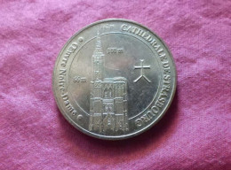 M-40 , MEDAILLE TOURISTIQUE, MONNAIE DE PARIS, CATHEDRALE DE STRASBOURG, 2005 - 2005