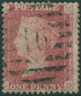 Great Britain 1857 SG38 1d Pale Red QV **GD FU - Unclassified