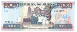 Philippines 2000 Piso 2001 Centennial Commemorative P-189 UNC - Philippines