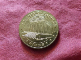 M-41 , MEDAILLE TOURISTIQUE, MONNAIE DE PARIS,  Nîmes, La Maison Carrée, 2008 - 2008