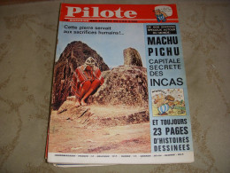 PILOTE 233 09.04.64 BOB MORANE MACHU PICHU INCAS SKI FRANCOIS BONLIEU - Pilote