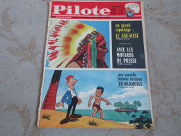 PILOTE 195 18.07.63 L'ESCRIME SCARAMOUCHE BARRAY MOTARDS De PRESSE Le FARWEST    - Pilote