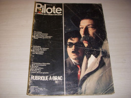 PILOTE 582 31.12.1970 La RUBRIQUE A BRAC Avec BOUGRET Et CHAROLLES De GOTLIB - Pilote