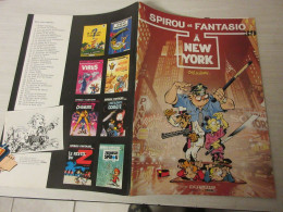 BD SPIROU Et FANTASIO 39 - A NEW YORK - TOME JANRY - 1988                          - Spirou Et Fantasio