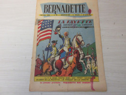 JOURNAL BD BERNADETTE 053 30.06.1957 Le FILM SISSI CROIX ROUGE TREFLE 4 FEUILLES - Bernadette