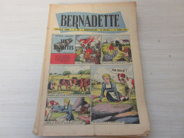 JOURNAL BD BERNADETTE 038 17.03.1957 Davy CORCKETT FABRIQUER ELEPHANT En CARTON  - Bernadette