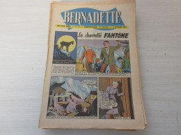 JOURNAL BD BERNADETTE 032 03.02.1957 Marie-Jose NEUVILLE Les TIMBRES La PROVENCE - Bernadette