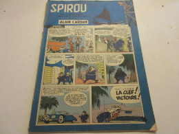 SPIROU 1025 05.12.1957 SAINT NICOLAS BD Oncle PAUL Baden POWELL Les VARANS       - Spirou Magazine