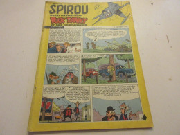 SPIROU 1017 10.10.1957 Les HELICOPTERES FOOTBALL EQUIPE De FRANCE COLONNA        - Spirou Magazine