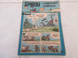 SPIROU 1014 P 19.09.1957 4 PAGES RASSEMBLEMENT SCOUTS SUTTON COLDFIELD AVION T37 - Spirou Magazine