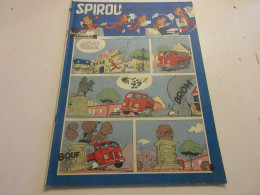 SPIROU 1006 25.07.1957 CYCLISME CHAMPIONNAT MONDE VAN STEENBERGEN BOBET COPPI    - Spirou Magazine