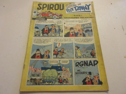 SPIROU 1005 18.07.1957 Les HELICOPTERES BD ONCLE PAUL Le TUNNEL Du SIMPLON       - Spirou Magazine
