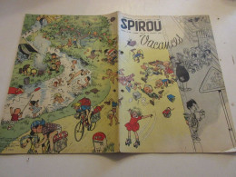 SPIROU 1004 P 11.07.1957 SPECIAL VACANCES BOXE Floyd PATTERSON RECHAUFFEMENT     - Spirou Magazine