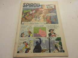 SPIROU 1021 07.11.1957 La BICYCLETTE VELO DEMI-FOND RETRAITE Arthur PASQUIER     - Spirou Magazine