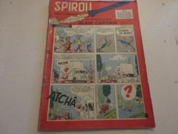 SPIROU 0996 16.05.1957 ESPACE PLANETES A NOTRE PORTEE MAGIE MODERNE F. De BRUYNE - Spirou Magazine