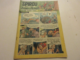 SPIROU 0993 25.04.1957 Les TRESORS De PEKIN CANOE Et YACHTING TRIUMPH TR3        - Spirou Magazine