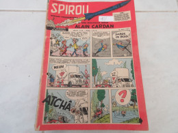 SPIROU 0996 P 16.05.1957 ESPACE PLANETES A NOTRE PORTEE MAGIE MODERNE De BRUYNE  - Spirou Magazine