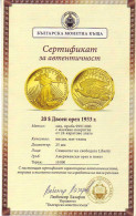 (Monnaies). USA. Emmission Bulgarian Coin House. Replique Double Eagle 20 $ 1933. Silver Plated Gold - Andere & Zonder Classificatie