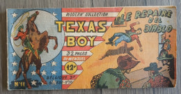 TEXAS BOY N° 11 LE REPAIRE D'EL DIABLO  Modern Collection 1948/1949  SAGE SAGEDITION TBE - Altri & Non Classificati