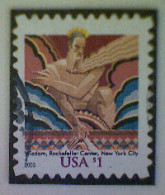 United States, Scott #3766, Used(o), 2003, Wisdom, $1.00, Multicolored - Usados