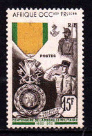 AOF  - 1952 -  Médaille Militaire - N° 46 - Neuf ** - MNH - Unused Stamps