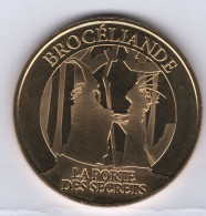 Jeton, Médaille Touristique De La Monnaie De Paris (35) PAIMPONT - Brocéliande , La Porte Des Secrets 2024 - 2024