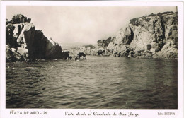 55584. Postal PLATJA D'ARO (Gerona)  Vista Desde Condado De Sant Jordi, Costa Brava - Gerona