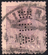 Jaén - Edi O 290 - Perforado "BHA" (Banco) Mat "Linares" - Used Stamps