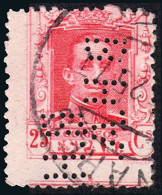 Jaén - Edi O 317 - Perforado "BHA" Doble Perforación (Banco) - Used Stamps