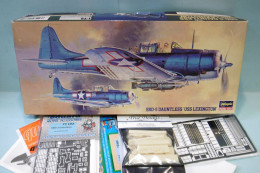 Hasegawa - SBD-5 DAUNTLESS USS Lexington Maquette + Acc Eduard + Quickboost + Squadron Réf. 51331 AP31 BO 1/72 - Avions