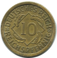 10 REICHSPFENNIG 1935 F DEUTSCHLAND Münze GERMANY #AE361.D.A - 10 Reichspfennig