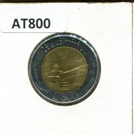 500 LIRE 1986 ITALY Coin BIMETALLIC #AT800.U.A - 500 Liras