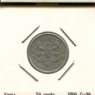 50 CENTS 1980 KENIA KENYA Münze #AS331.D.A - Kenia