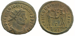 DIOCLETIAN ANTONINIANUS Heraclea Γ/xxi AD284 Concord 3g/22mm #NNN1732.18.E.A - The Tetrarchy (284 AD To 307 AD)