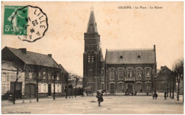 Cachet Convoyeur "Lille A Amiens 1914" Semeuse Cp Oignies La Place - Paiement MANGOPAY Uniquement - Poste Ferroviaire