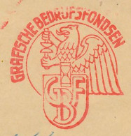 Meter Cover Netherlands 1950 - Hasler 646 Griffin - Lion - Eagle - Graphic Corporate Funds  - Altri & Non Classificati