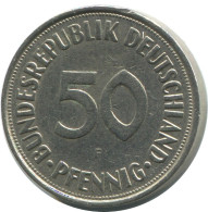 50 PFENNIG 1972 F BRD DEUTSCHLAND Münze GERMANY #AG333.3.D.A - 50 Pfennig